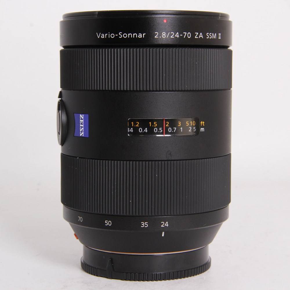 Used Sony Vario-Sonnar T* 24-70mm f/2.8 ZA SSM II Lens