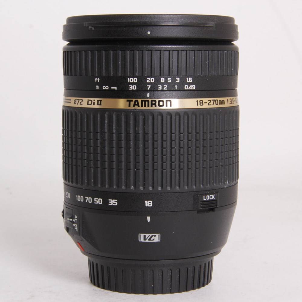 Used Tamron AF 18-270mm f/3.6-6.3 Di II VC PZD Lens - Canon Fit