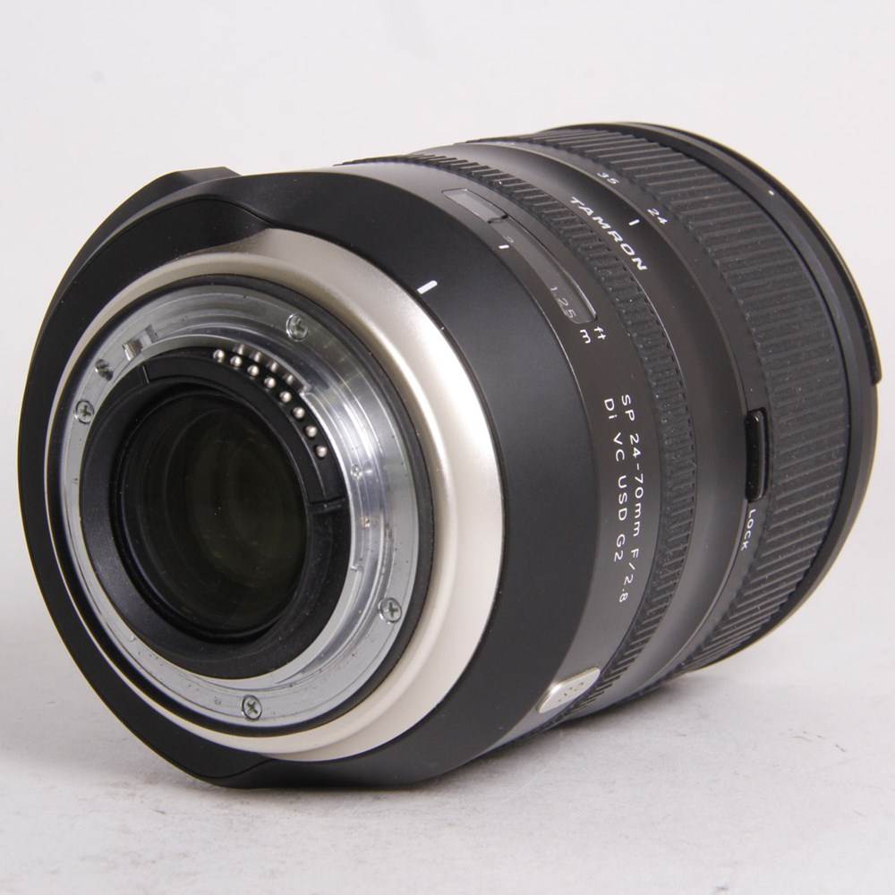 Used Tamron 24-70mm f/2.8 Di VC USD G2 F Mount Lens | Park Cameras