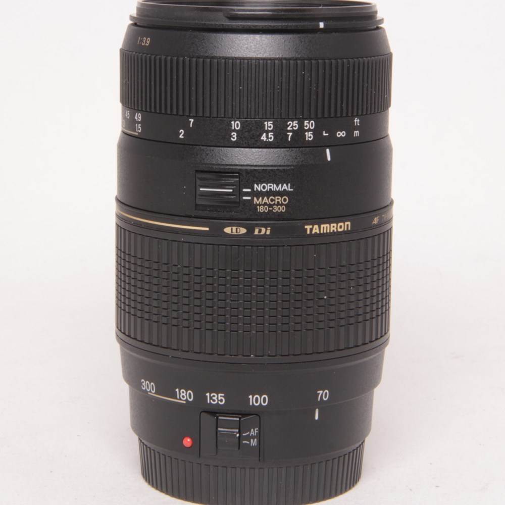 Used Tamron AF 70-300mm f/4-5.6 Di LD Macro 1:2 Lens Canon EF