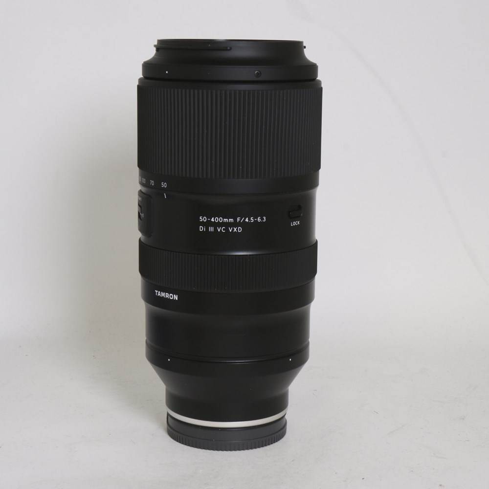 Used Tamron 50-400mm f/4.5-6.3 Di III VC VXD Lens for Sony E