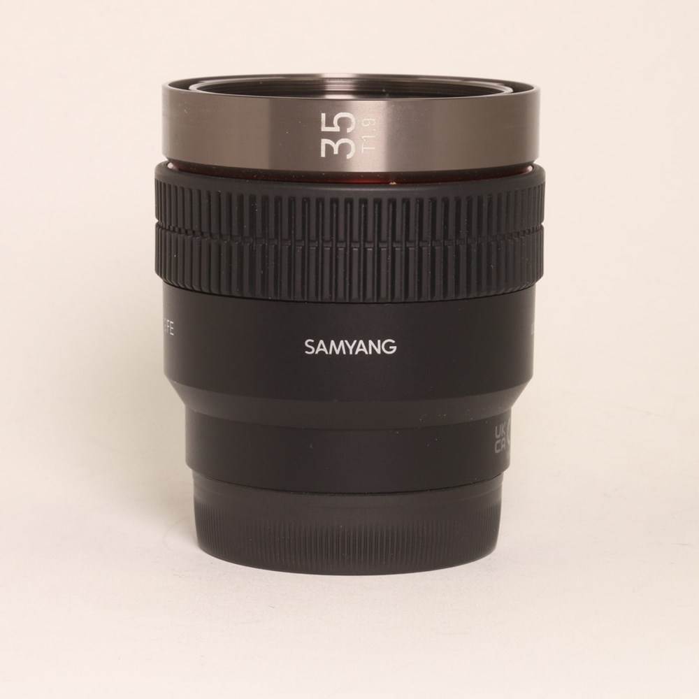 Used Samyang V-AF 35mm T1.9 FE Cine Lens for Sony