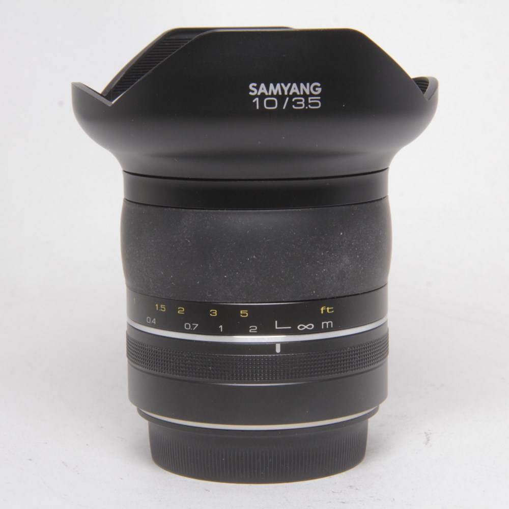Used Samyang XP 10mm f/3.5 Ultra Wide Lens - Canon EF