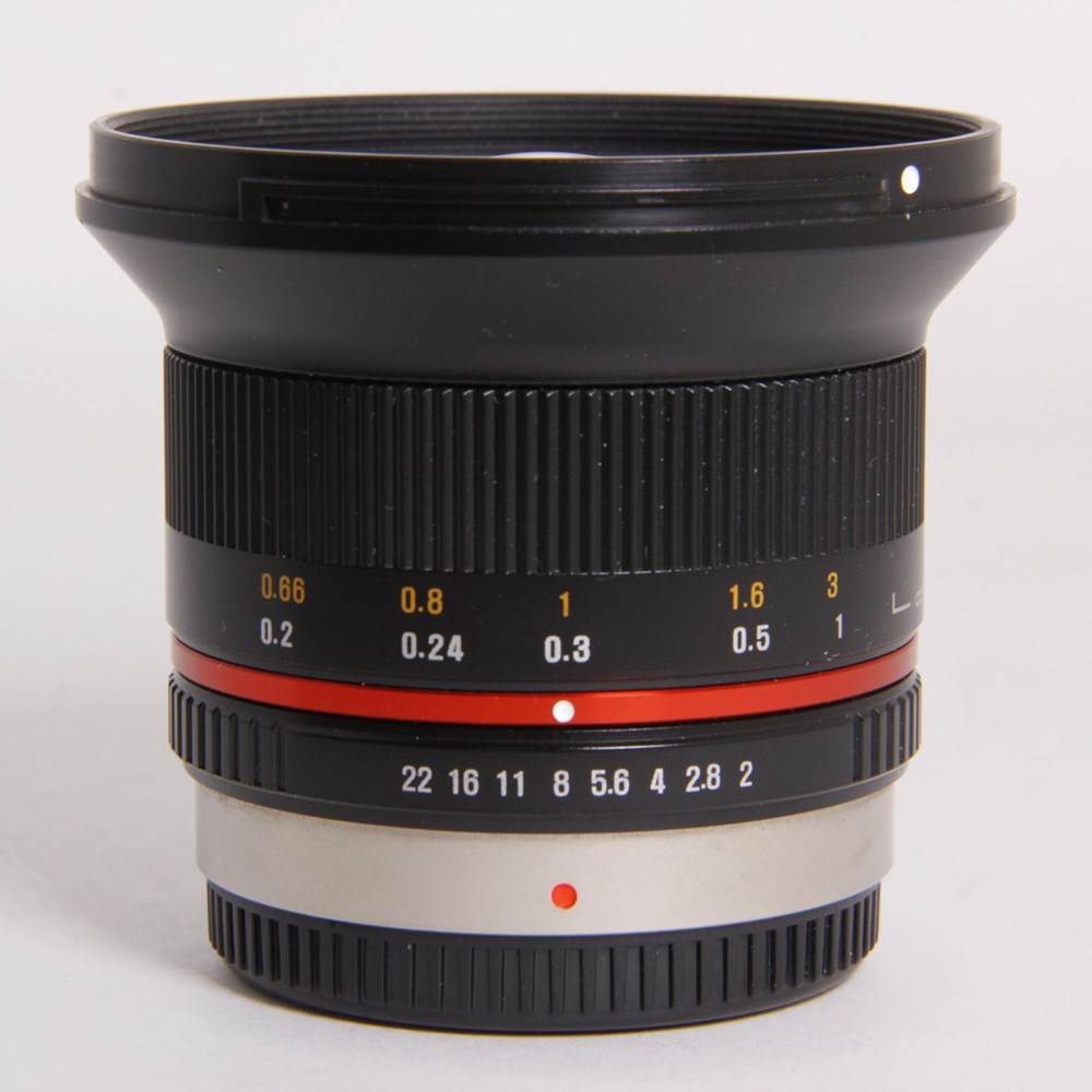 used samyang 12mm fuji
