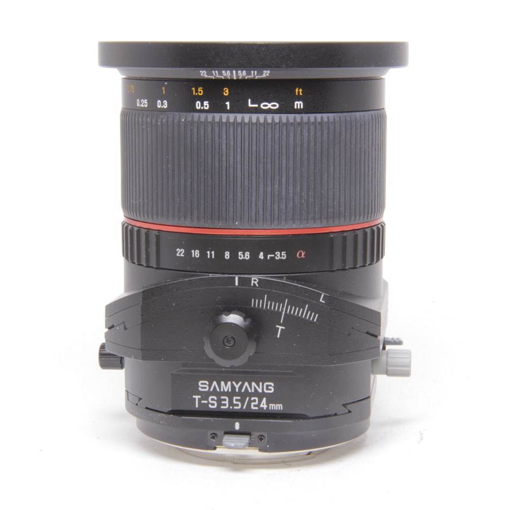Used Samyang T-S 24mm f/3.5 ED AS UMC - Sony A-Mount Fit