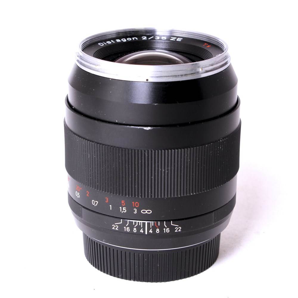 Used Zeiss 35mm f/2 Distagon T* ZE Standard Prime Lens Canon EF