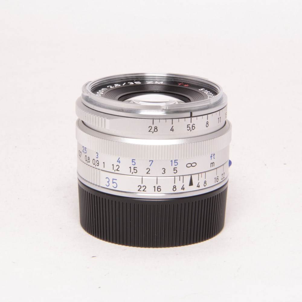 Used Zeiss C Biogon T* 35mm f/2.8 ZM Lens Silver Leica M