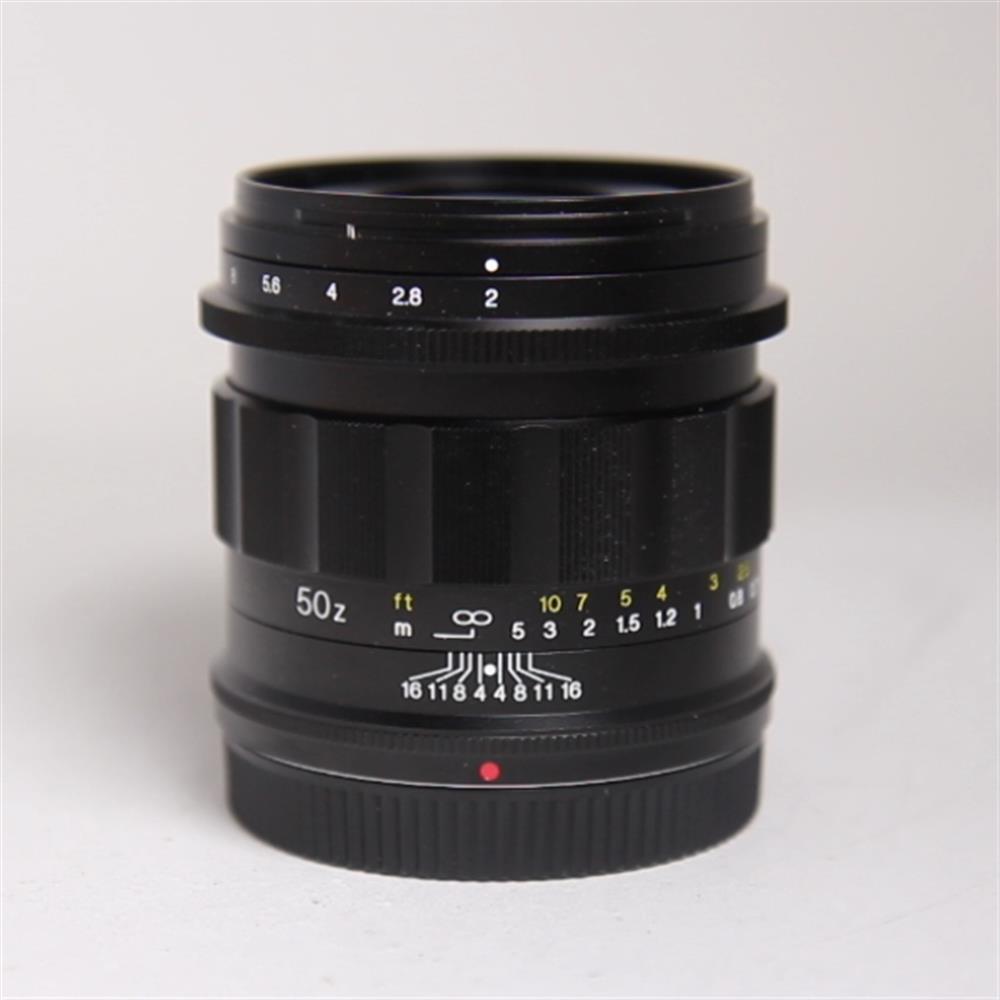 Used Voigtlander 50mm f/2 Apo-Lanthar II Aspherical Lens for Nikon Z Mount