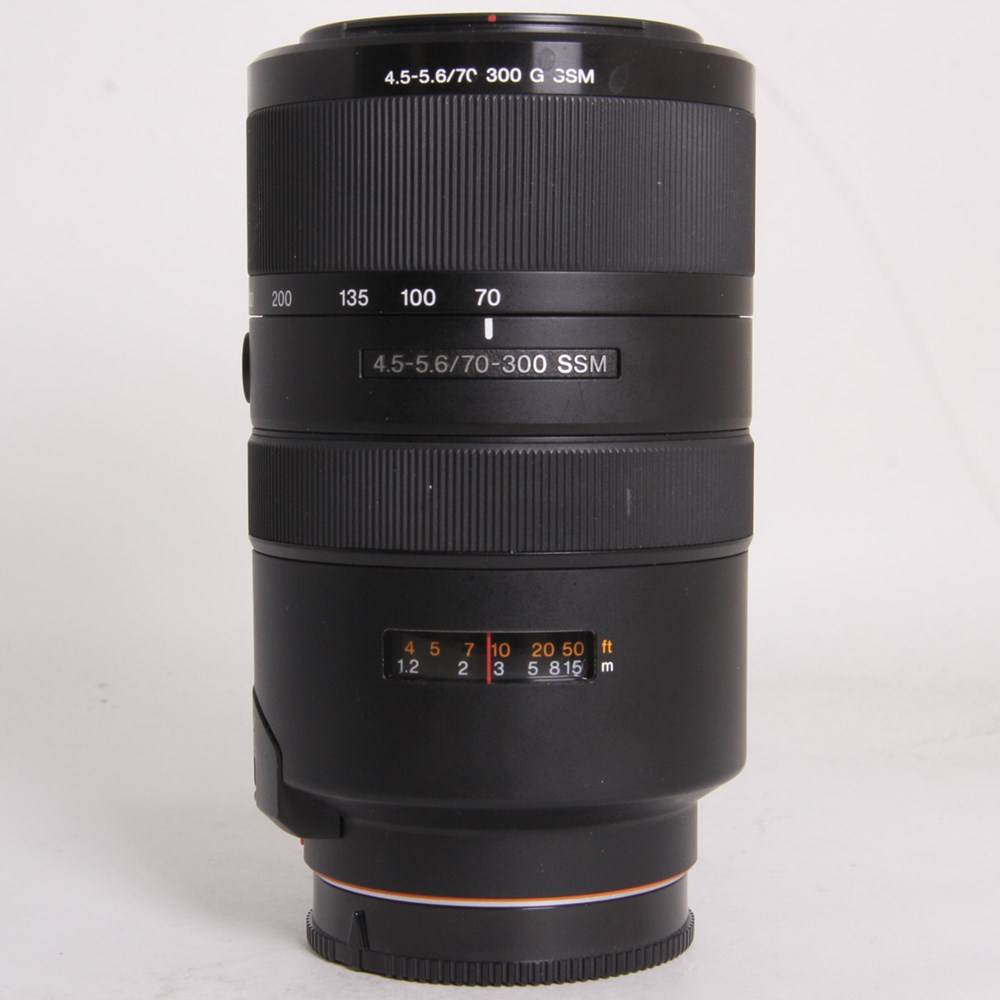 Used Sony 70-300mm f/4.5-5.6 G SSM A Mount Lens