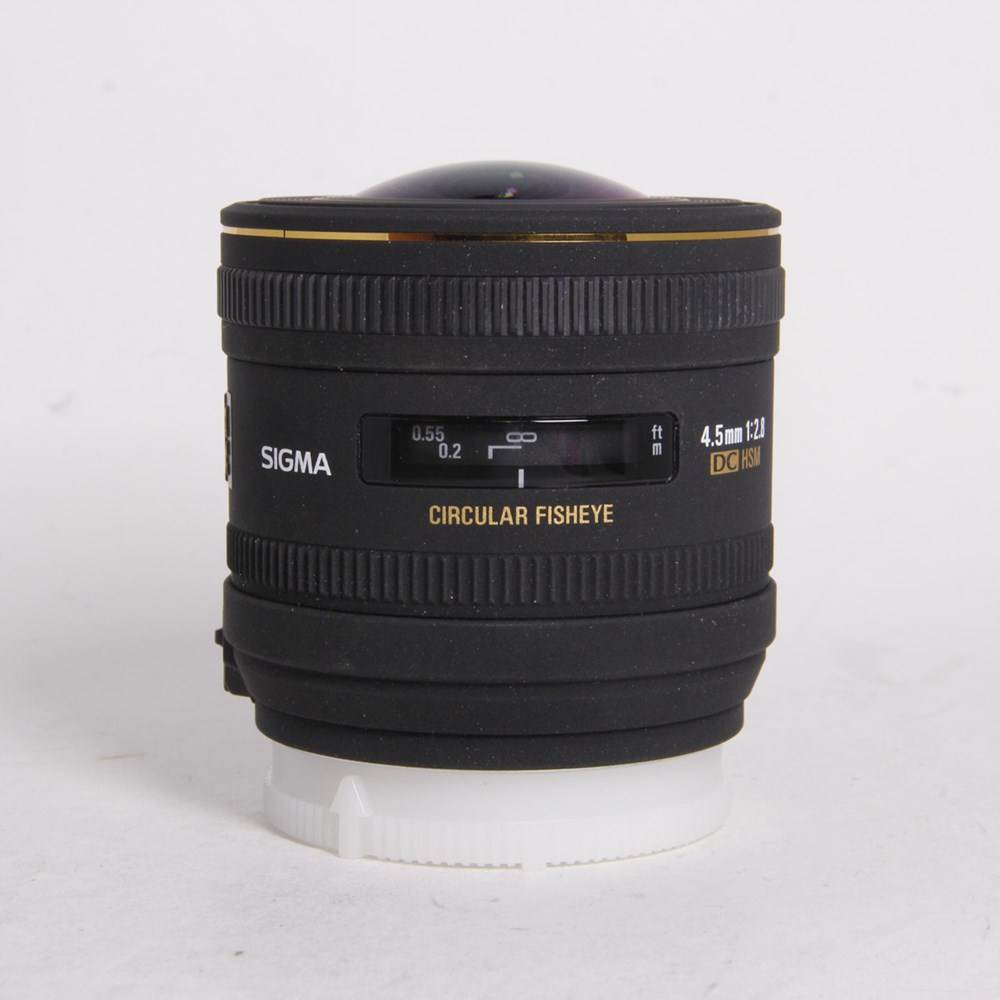 Used Sigma 4.5mm f/2.8 EX DC Circular Fisheye HSM - Sony Fit