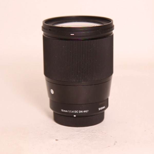 Used Sigma 16mm f/1.4 DC DN Contemporary Lens Micro Four Thirds