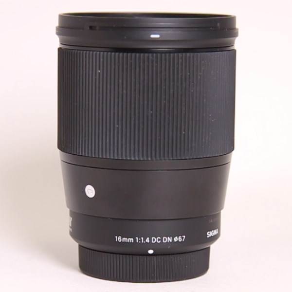 Used Sigma 16mm f/1.4 DC DN Contemporary Lens Micro Four Thirds