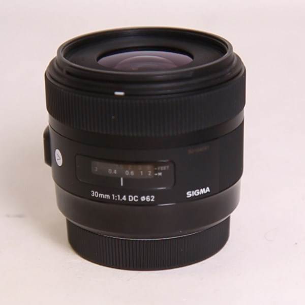 Used Sigma 30mm f/1.4 DC HSM Art Lens Canon EF