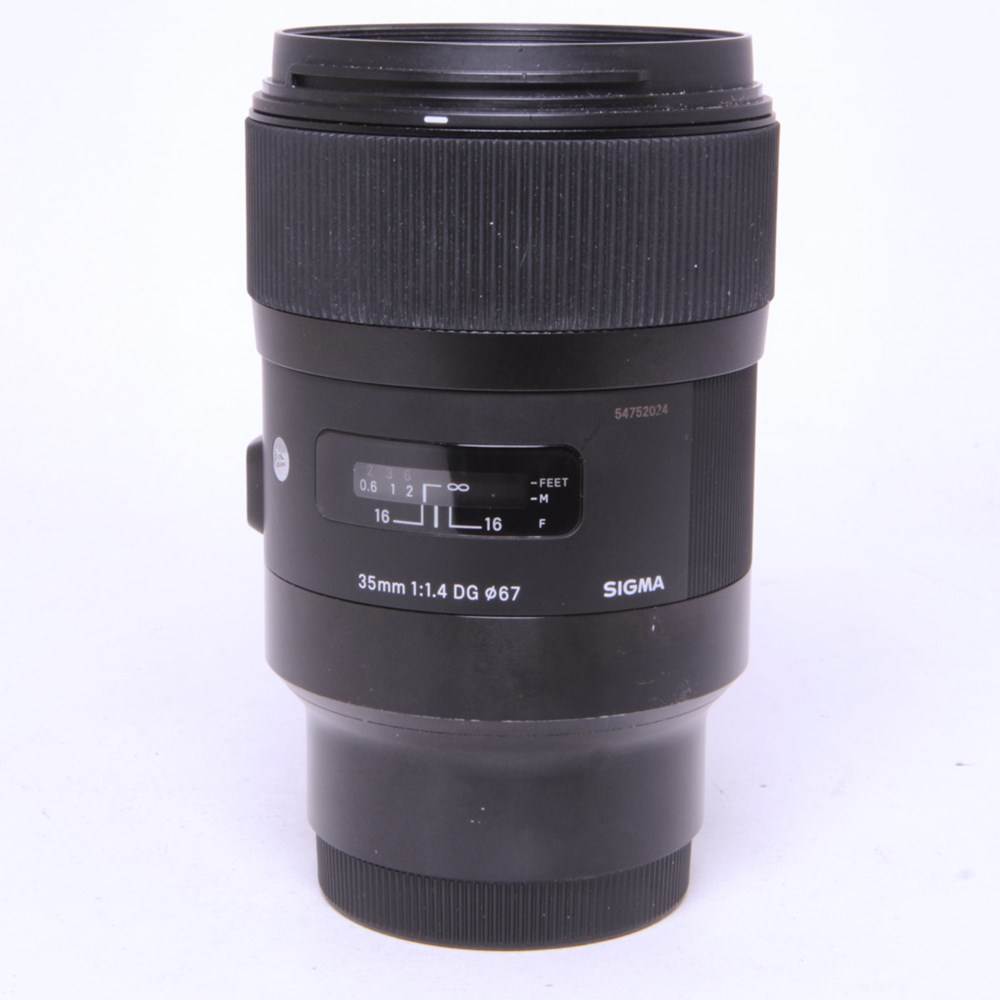 Used Sigma 35mm f/1.4 DG HSM Art Lens Sony E
