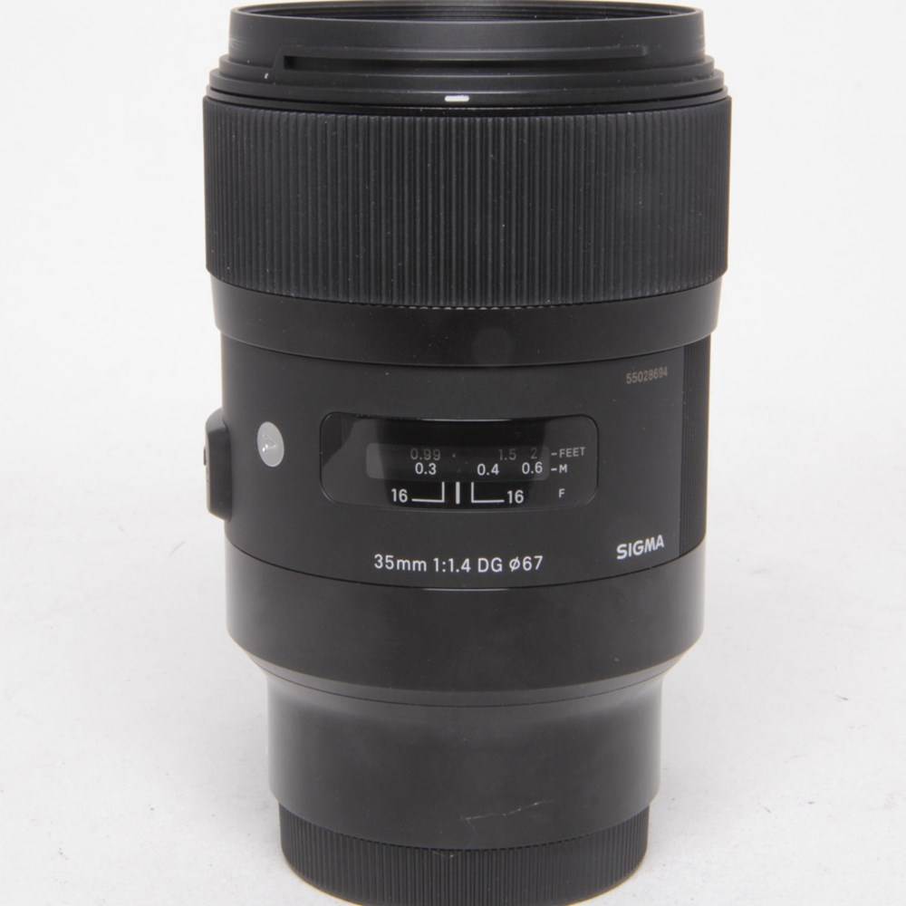 Used Sigma 35mm f/1.4 DG HSM Art Lens Sony E