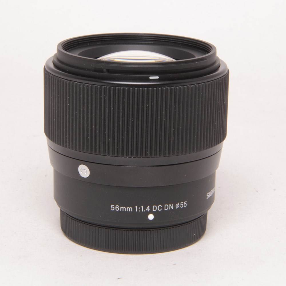 Used Sigma 56mm f/1.4 DC DN Contemporary Lens for Fujifilm X Mount