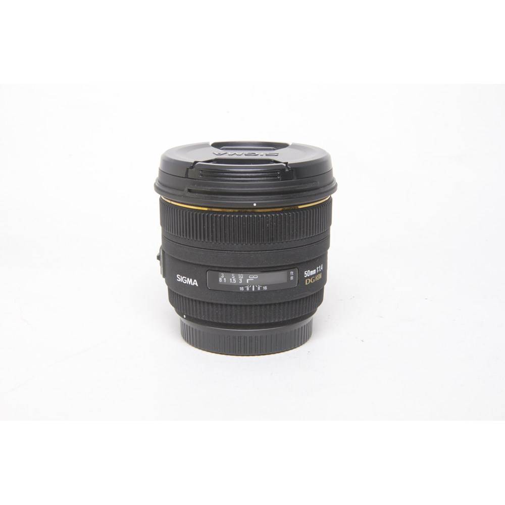 Used Sigma 50mm f/1.4 EX DG HSM - Canon Fit