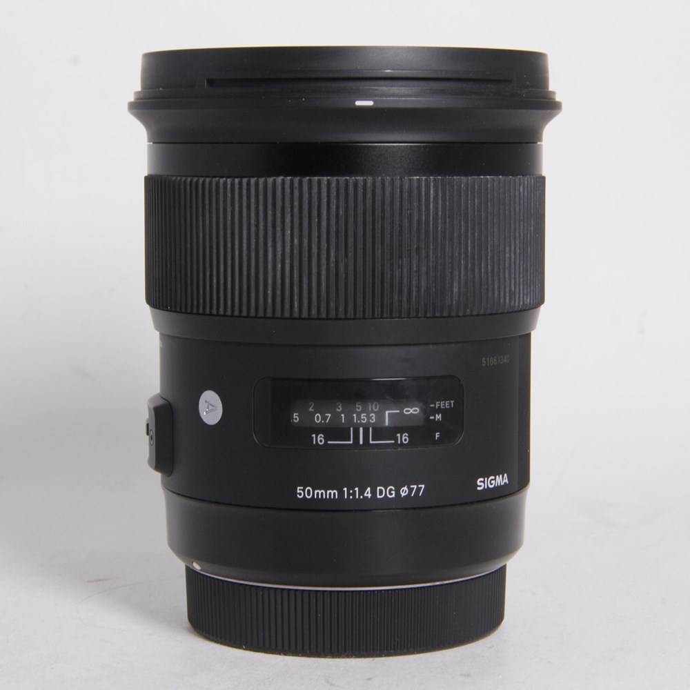 Used Sigma 50mm f/1.4 DG HSM Art Lens Canon EF