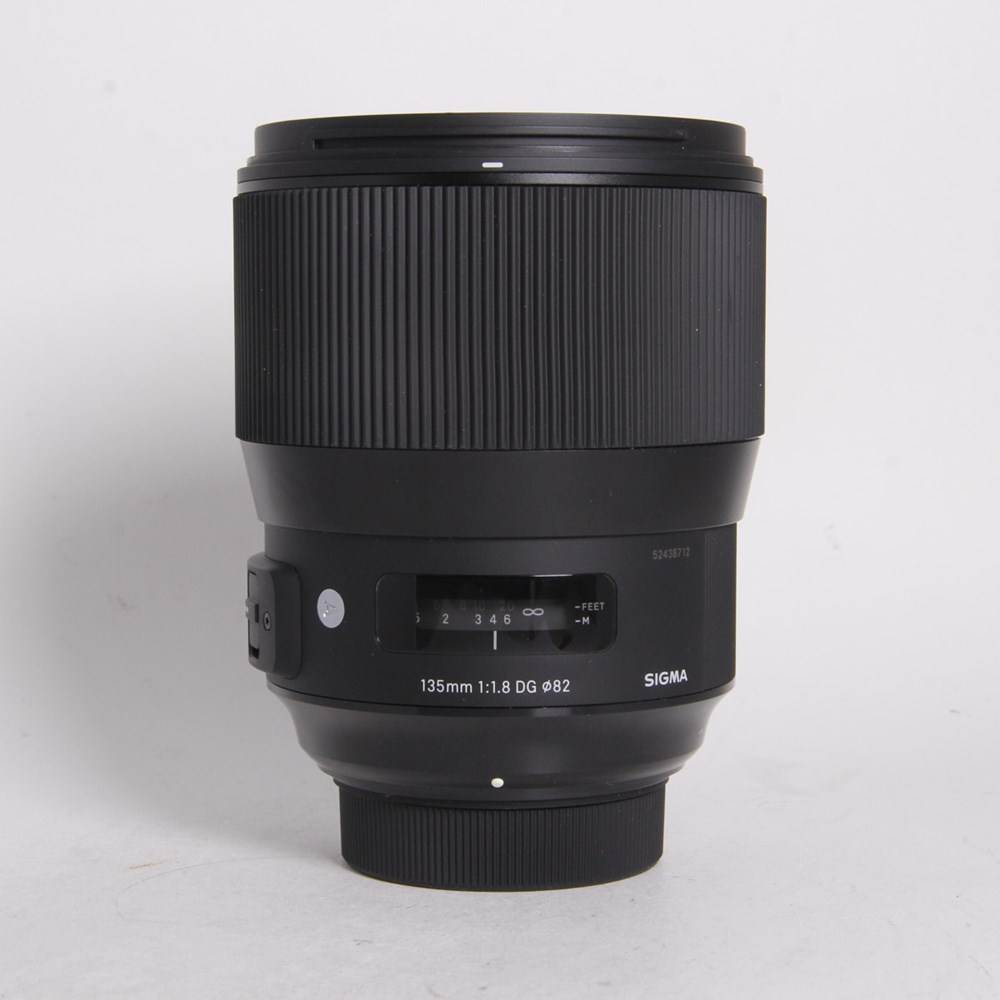 Used Sigma 135mm f/1.8 DG HSM Art Lens Nikon F