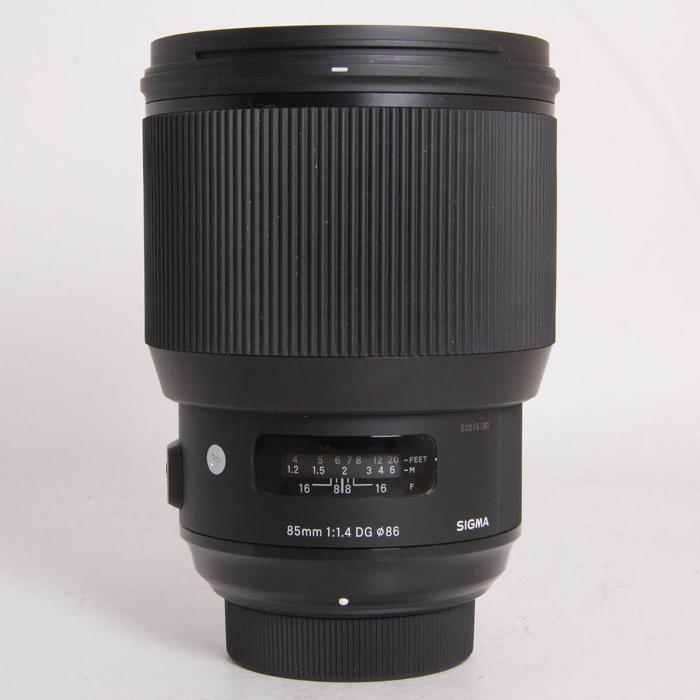 used sigma 85mm 1.4 canon