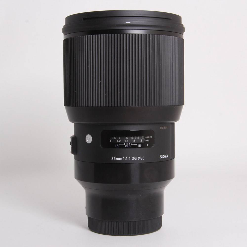 used sigma 85mm 1.4 canon