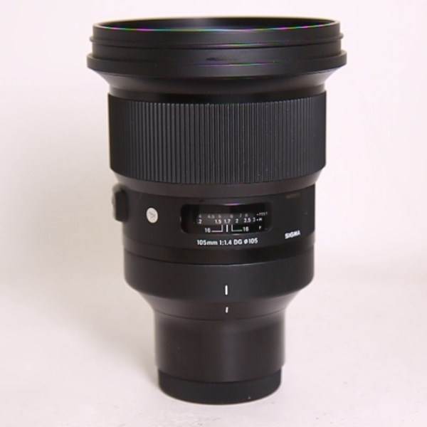 Used Sigma 105mm f/1.4 DG HSM Art Lens Sony E