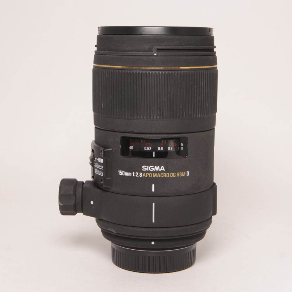 Used Sigma 150mm lens f/2.8 APO EX DG OS HSM Macro - Nikon Fit