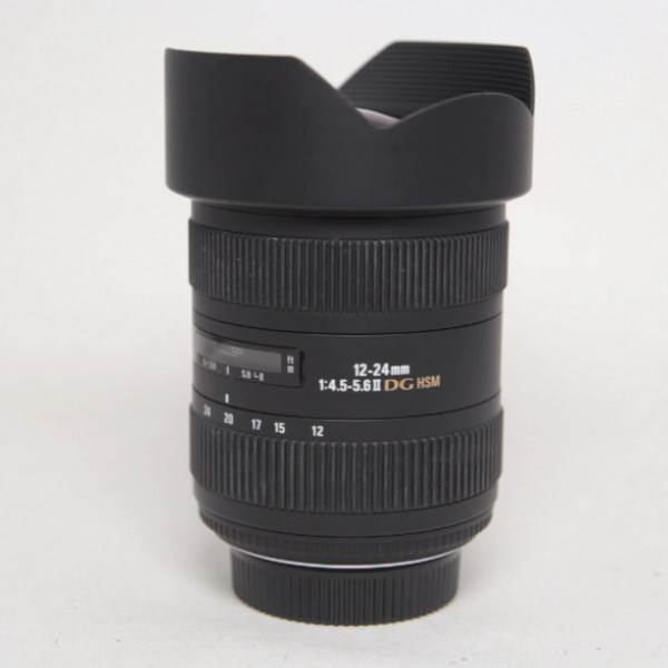 Used Sigma 12-24mm f/4.5-5.6 II DG HSM - Nikon Fit