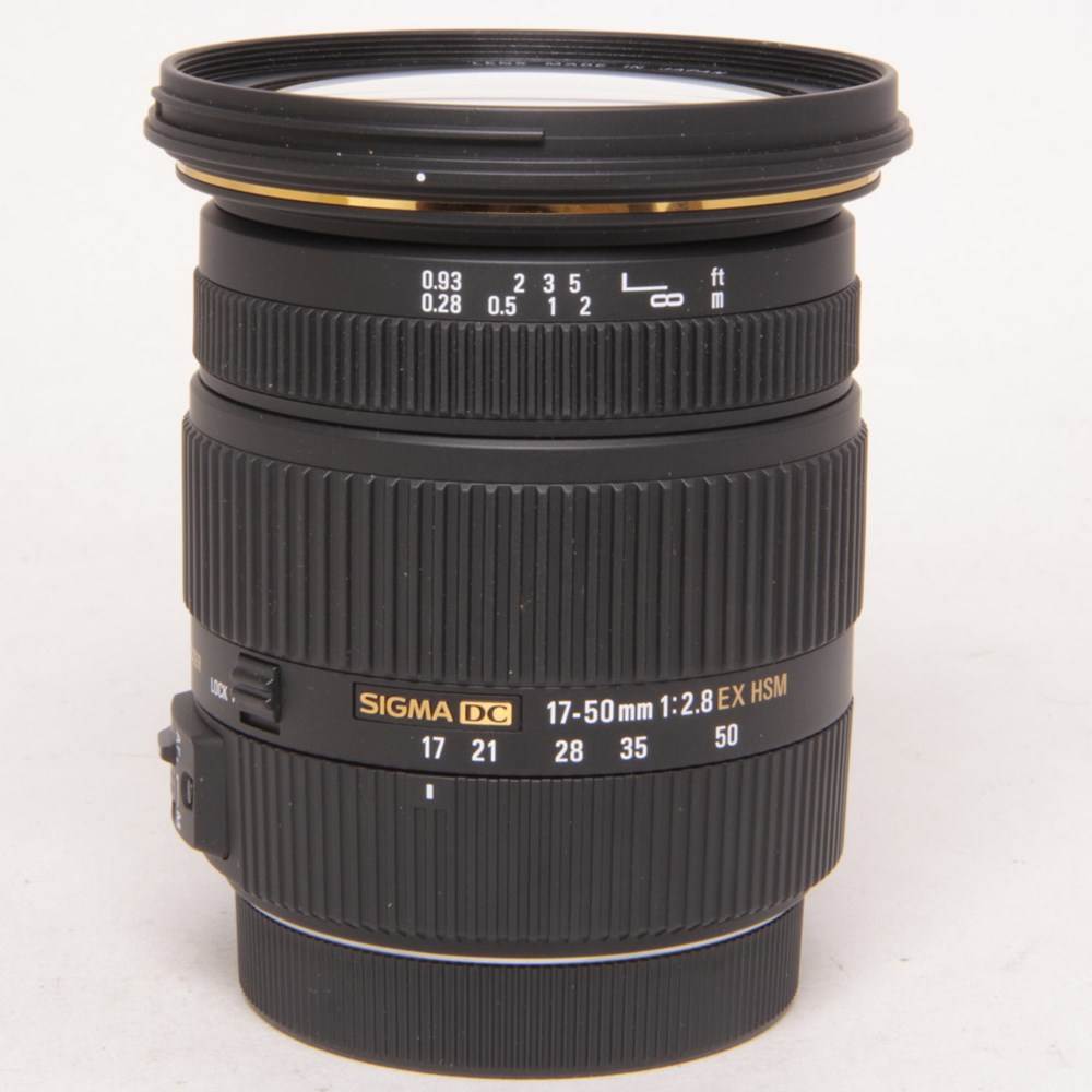 Used Sigma 17-50mm f/2.8 EX DC OS HSM Lens Canon EF