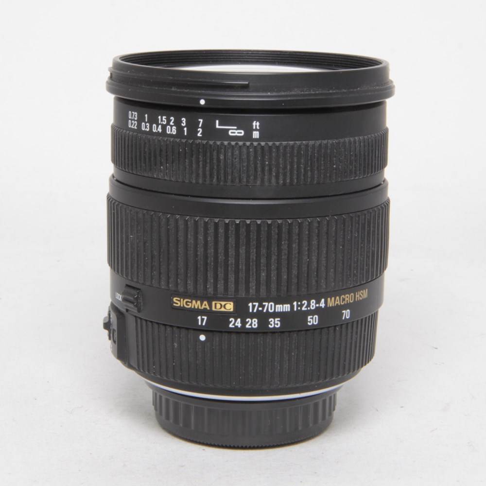 Used Sigma 17-70mm f/2.8-4 DC Macro OS HSM Contemporary Lens Pentax K