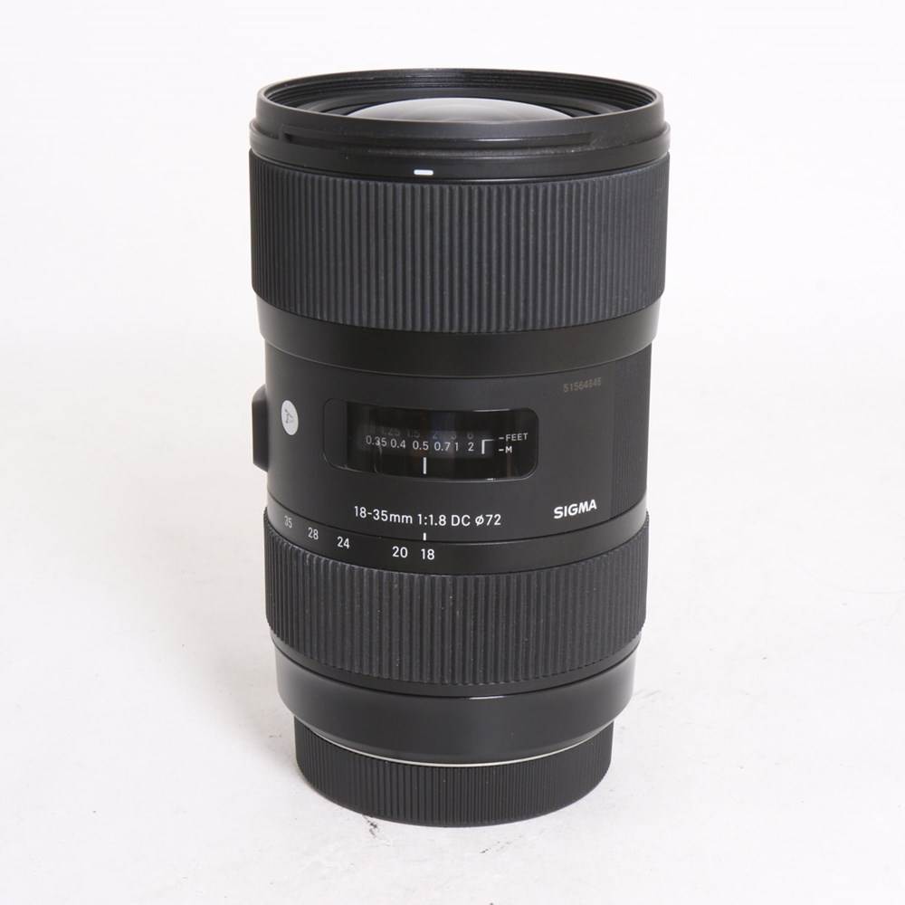 Used Sigma 18-35mm f/1.8 DC HSM Art EF Mount Lens | Park Cameras