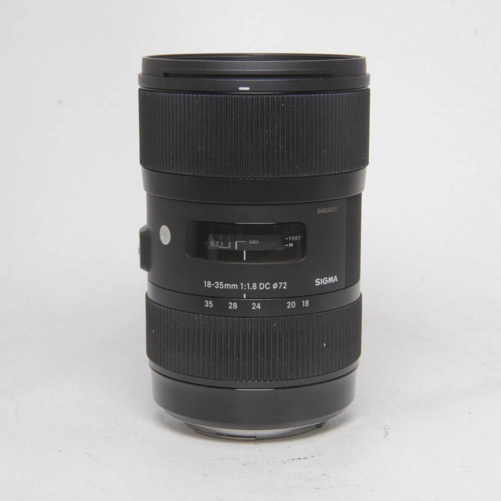 Used Sigma 18-35mm f/1.8 DC HSM Art EF Mount Lens | Park Cameras