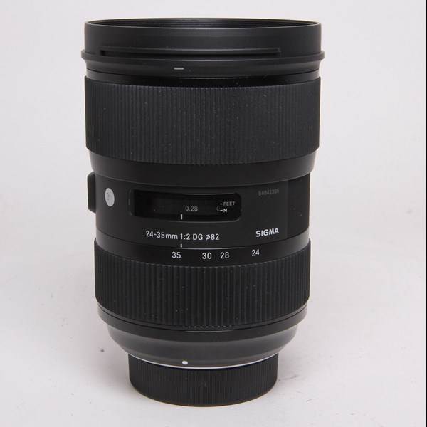 Used Sigma 24-35mm f/2 DG HSM Art Lens Nikon F