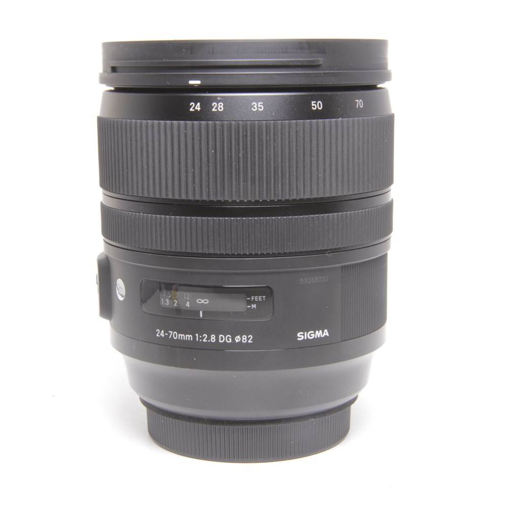 Used Sigma 24-70mm f/2.8 DG OS HSM Art Lens Canon EF