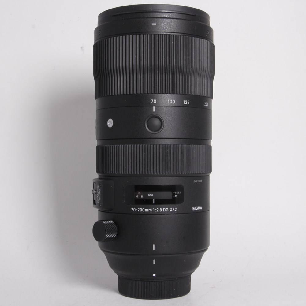 Used Sigma 70-200mm Lens f/2.8 DG OS HSM Sports F-Mount