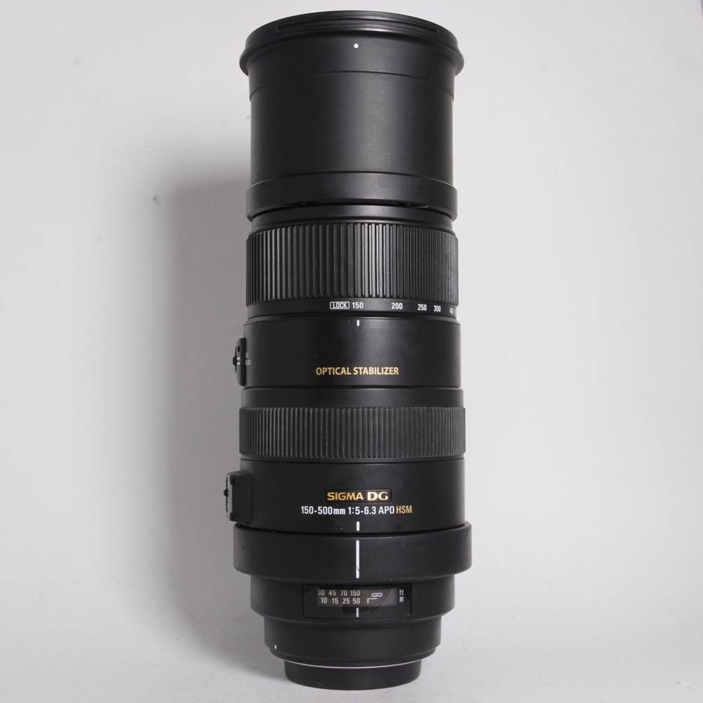 Used Sigma 150-500mm f/5-6.3 OS Lens Canon | Park Cameras