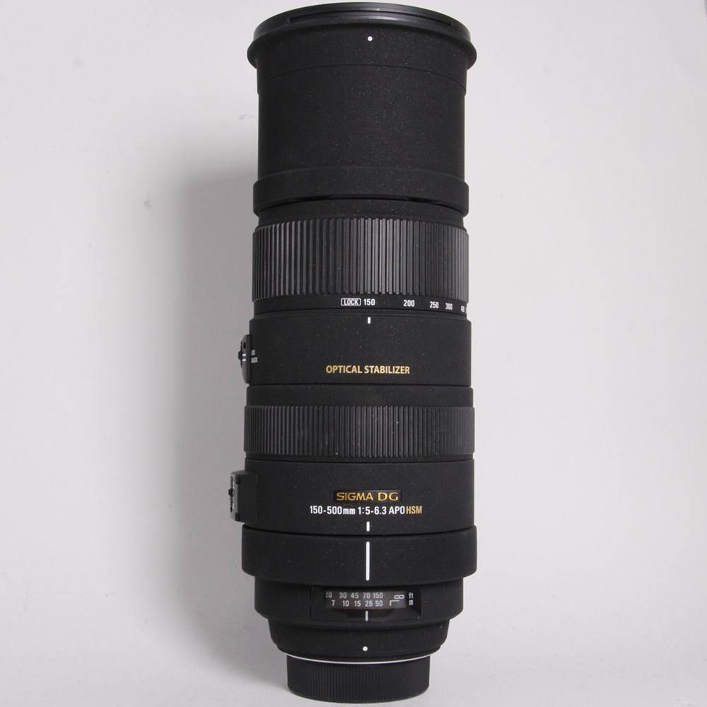 Used Sigma 150500mm f/56.3 APO Lens Nikon Park Cameras
