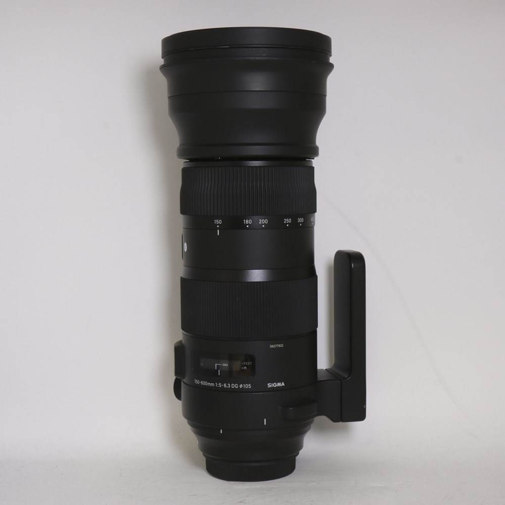 Used Sigma 150-600mm f/5-6.3 DG OS HSM Sports Lens Canon EF