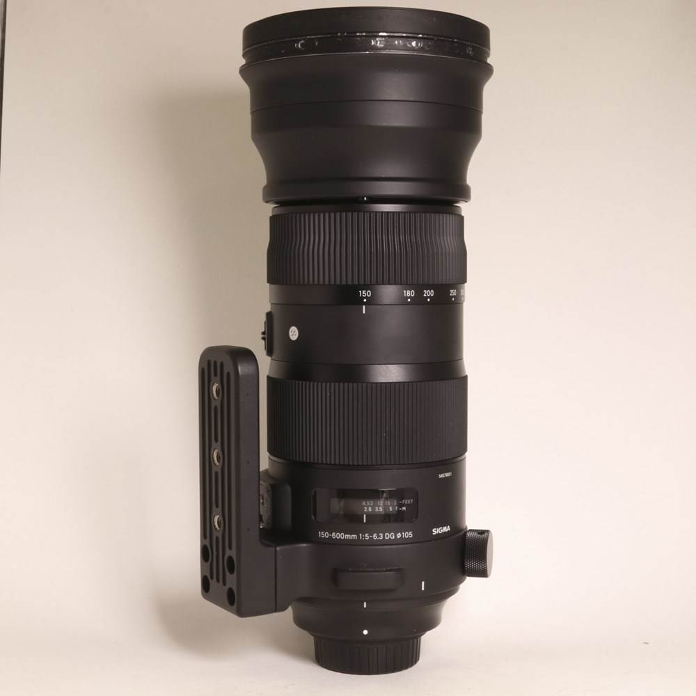 Used Sigma 150-600mm f/5-6.3 DG OS HSM Sports Lens Nikon F