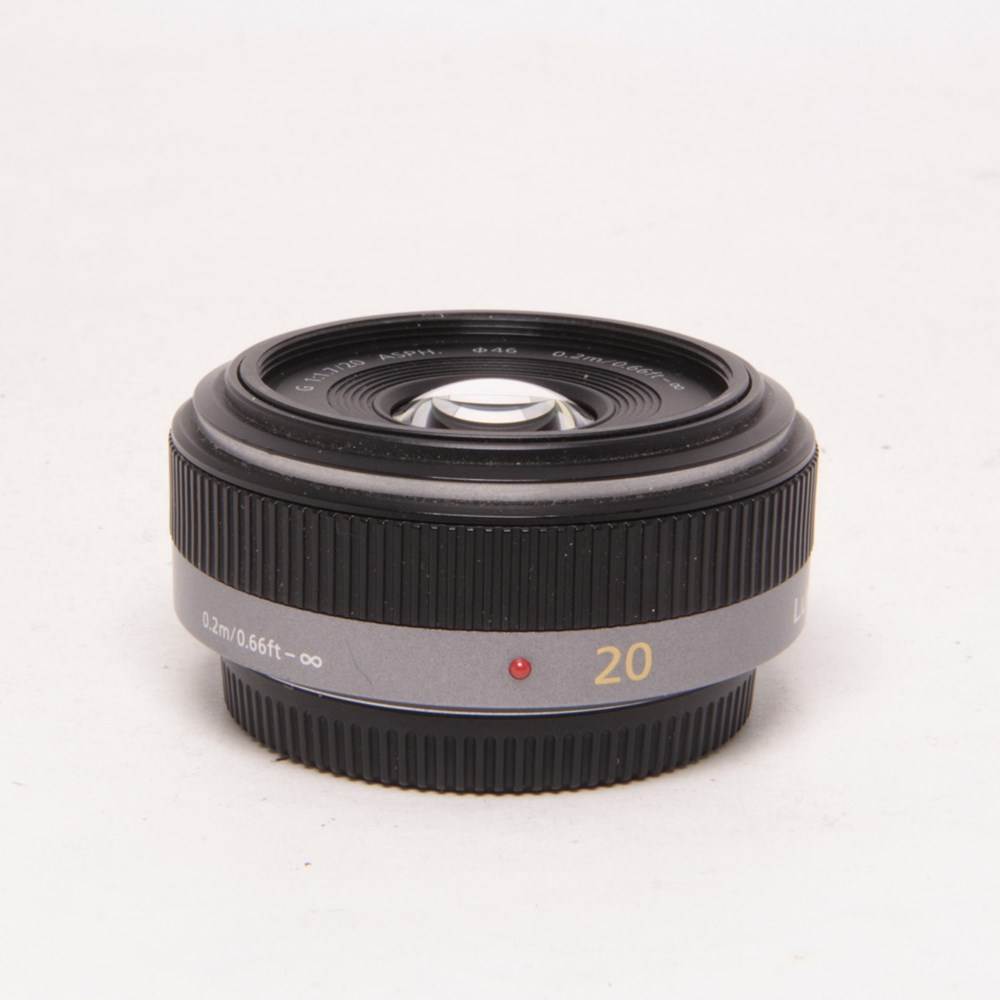 Used Panasonic Lumix G 20mm f/1.7 ASPH Pancake Lens