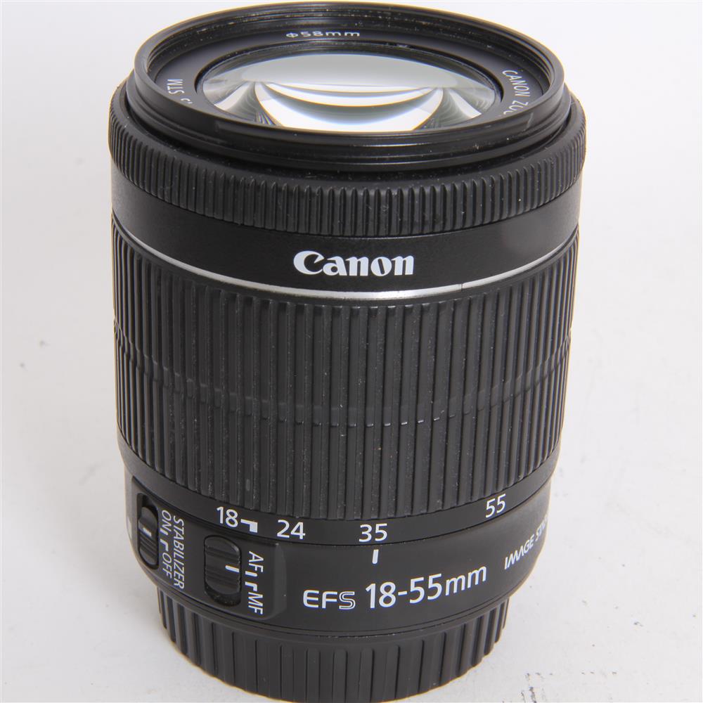 Used Canon EF-S 18-55mm f/3.5-5.6 IS STM