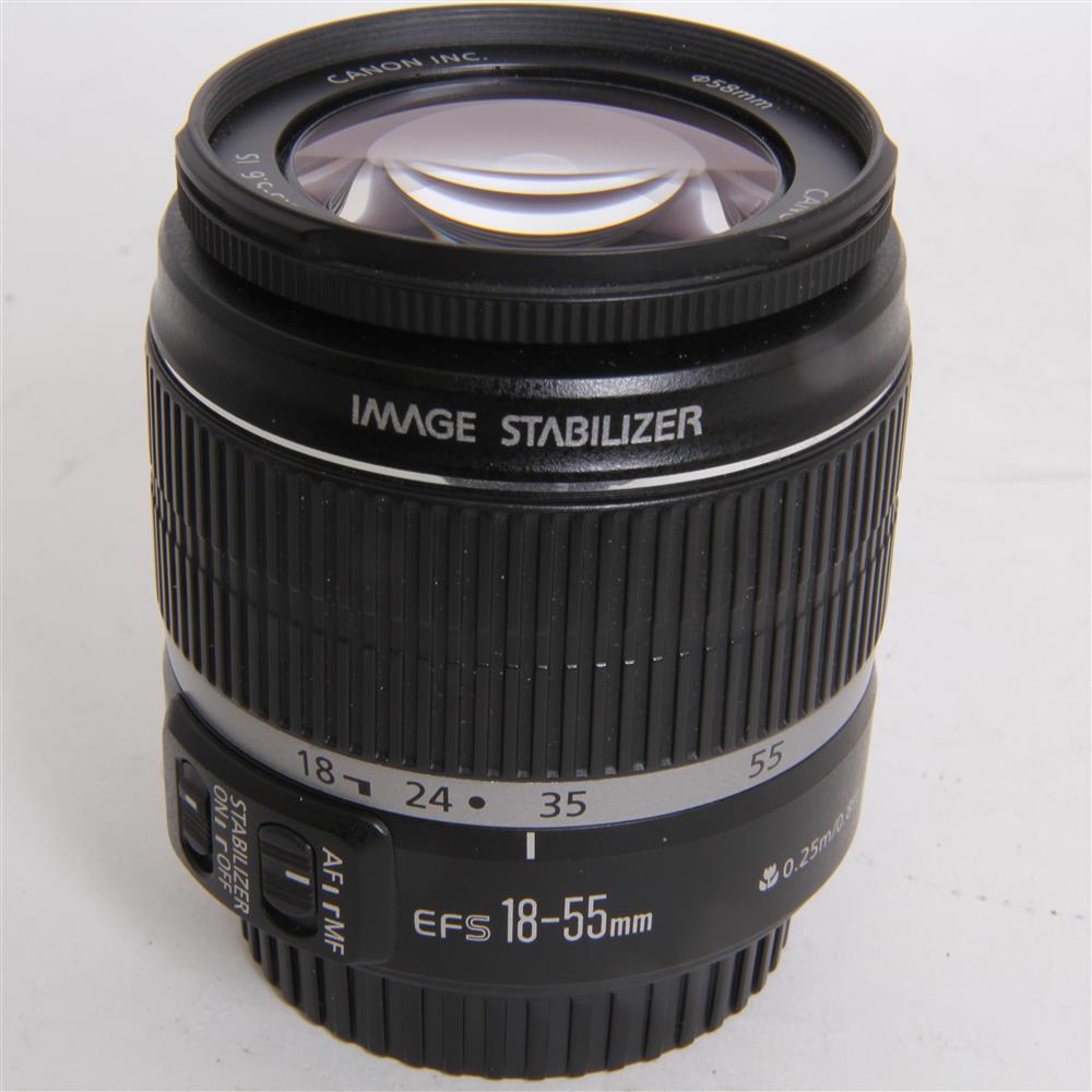 Used Canon EF-S 18-55mm F/3.5-5.6 IS