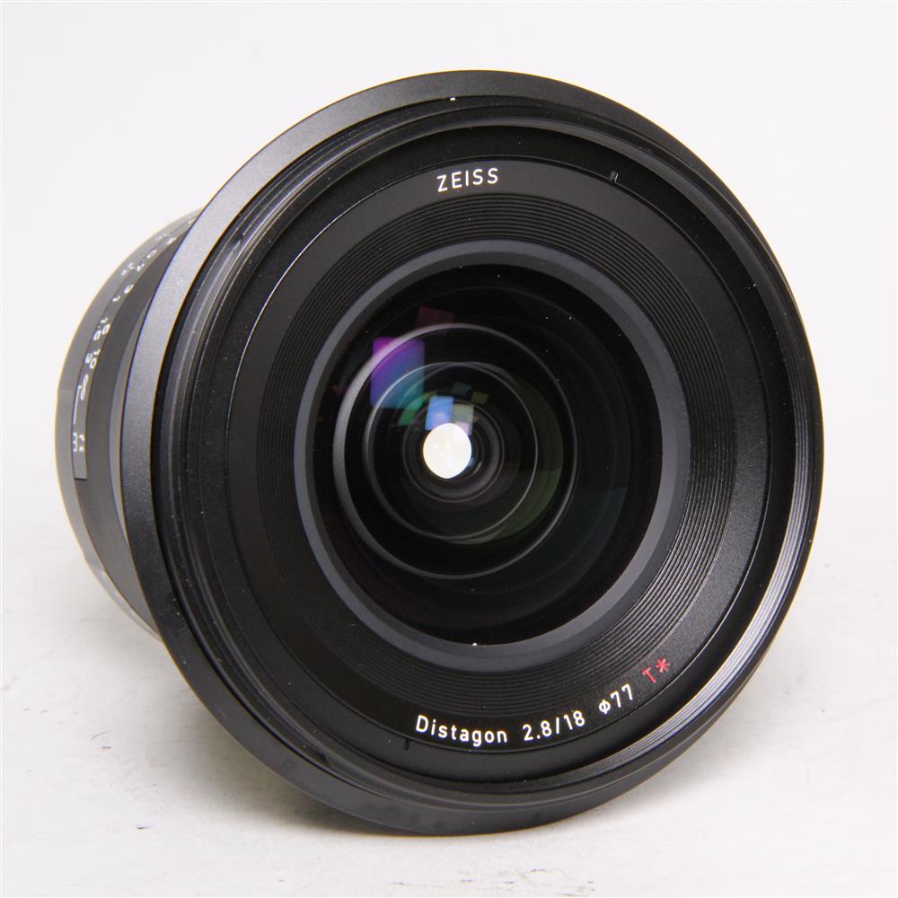 Used Zeiss Milvus 18mm f/2.8 Distagon T* ZE Canon EF