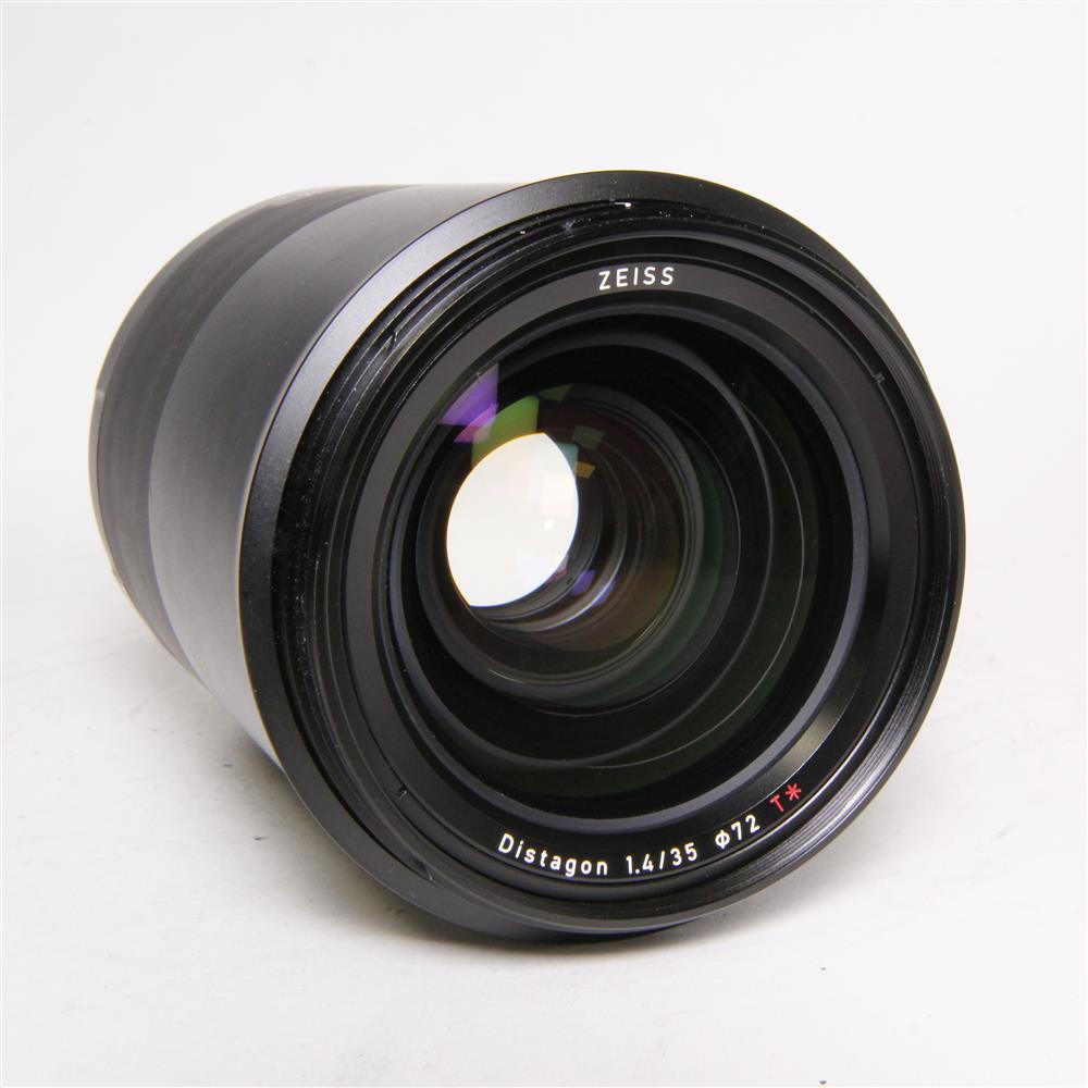 Used Zeiss Milvus 35mm f/1.4 Distagon T* ZE Canon EF