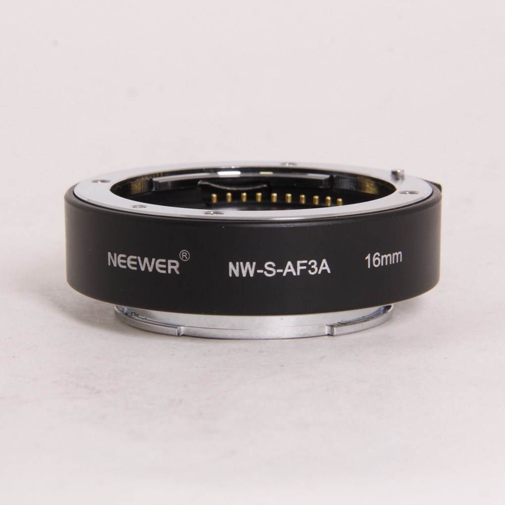 Used Neewer NW-S-AF3A 16mm Extension Tube For Sony E
