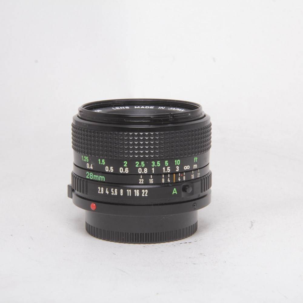 Used Canon FD 28mm f/2.8