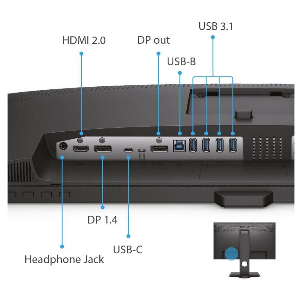BenQ PD2705Q 27-inch USB Type-C Monitor | Park Cameras