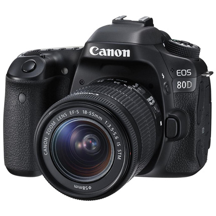 Canon EOS 80D Digital SLR with EF-S 18-55mm f/3.5-5.6 IS STM Lens