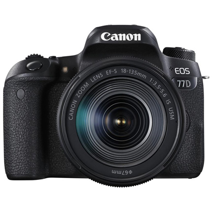 Canon EOS 77D Digital SLR Body With 18-135mm USM Lens Kit
