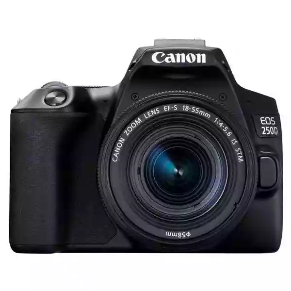 Canon EOS 250D Body With EF-S 18-55mm f/4-5.6 IS STM Lens Kit Black